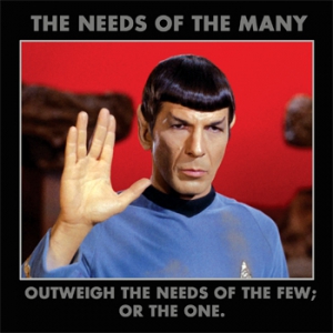 Spock - Needs of the Many